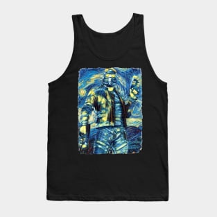 Star Lord Van Gogh Style Tank Top